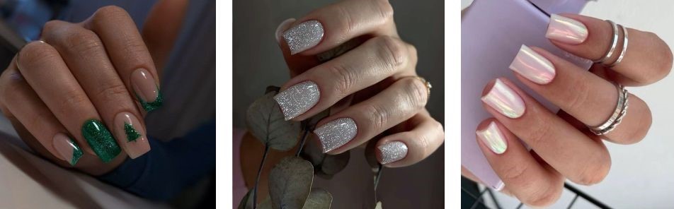 do-it-yourself New Year manicure
